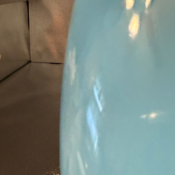 Blue Ceramic Mug with Fun Text - Picture 11 of 12